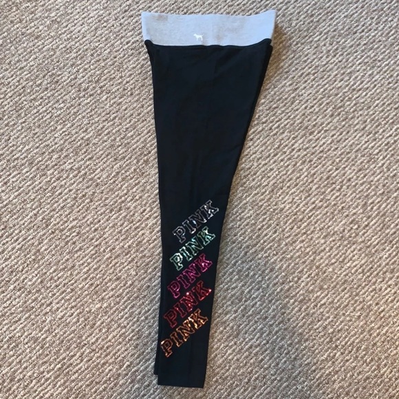Victoria’s Secret Pink High-Waisted Leggings - Picture 2 of 4